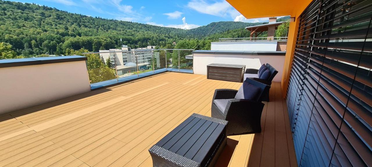 Penthouse Apartman Rezidencia Mineral Bardejovske Kupele Exterior photo